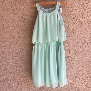 In girl size 12 girls mint green dress Great shape